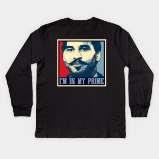 Doc Holiday: "I'm In My Prime." Tombstone || Movie || Retro 90s Kids Long Sleeve T-Shirt